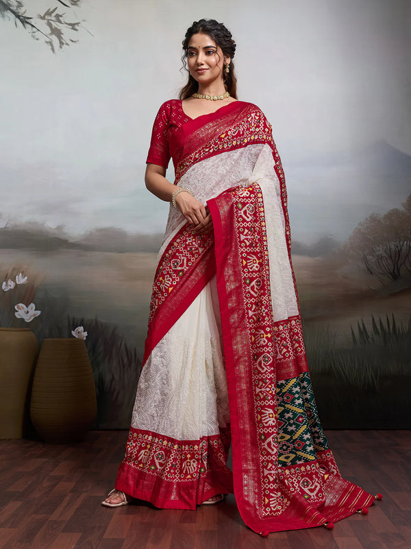 Bandhani Saree