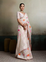 KcPc New Khaddi Silk With Beautiful Kashmiri Weaving Saree SWA