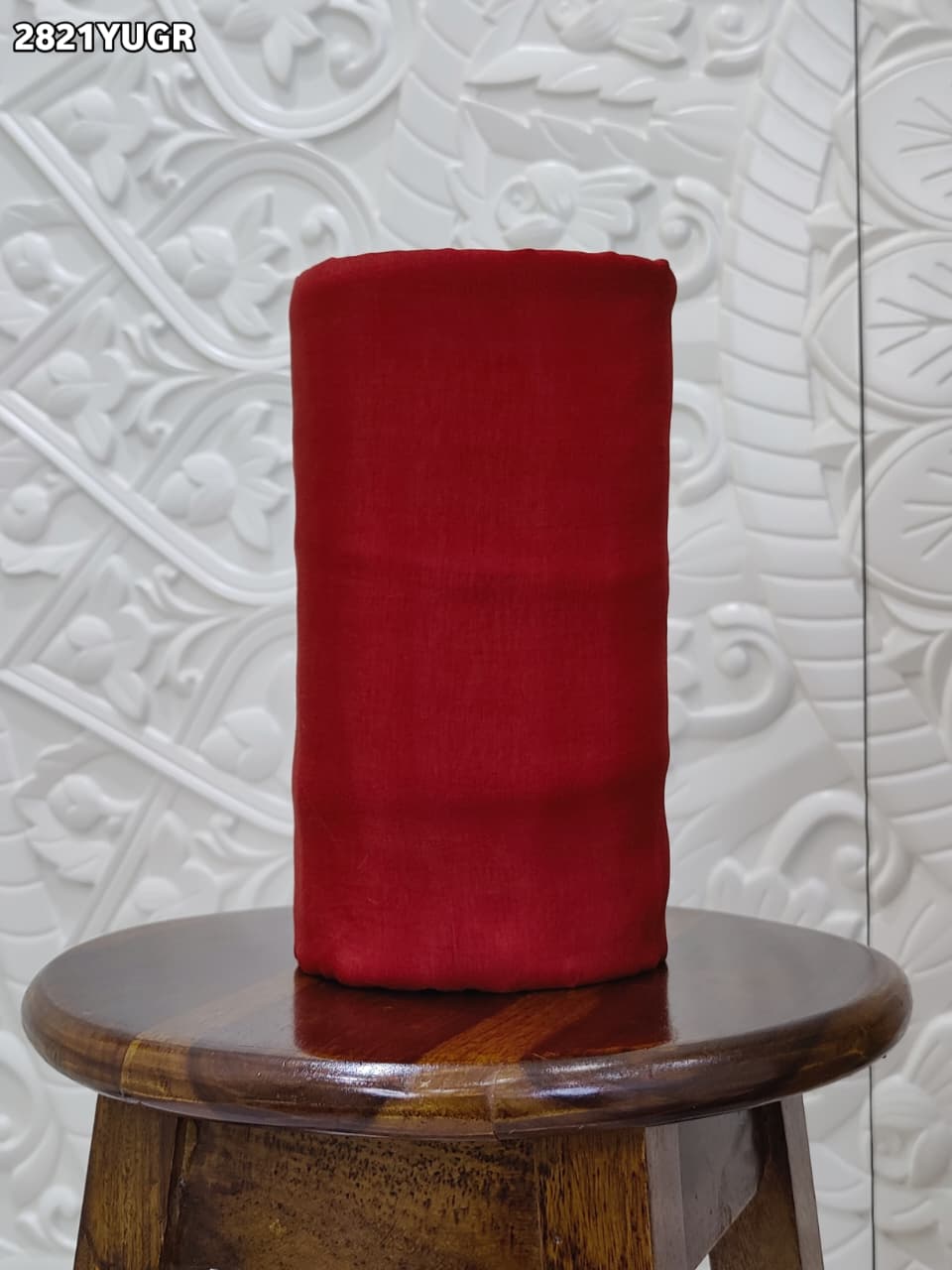 KcPc New Cotton Silk Suit with Kalamkari Print Satin Bottom NITY